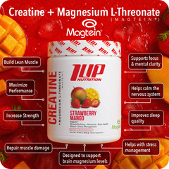 Creatine + Magnesium L-Threonate (Magtein®)